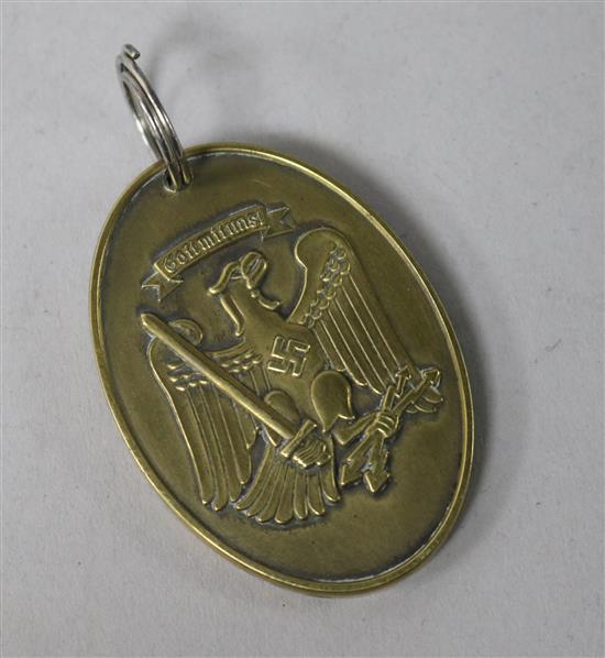 A German police badge